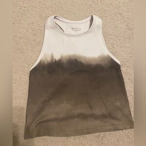 Athleta cropped tank top